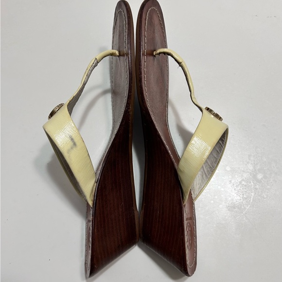 Tory Burch Cameron wedge thong sandal size 9 1/2 - Picture 3 of 9